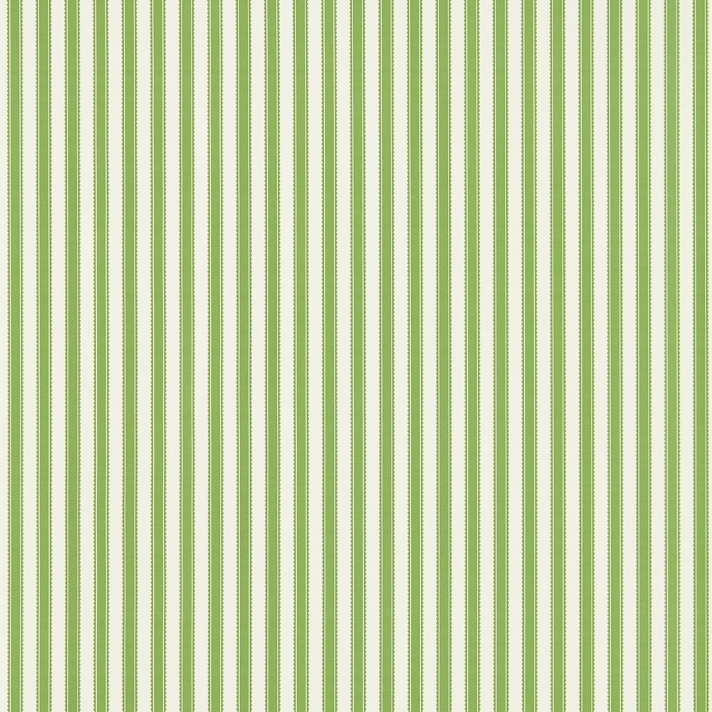 Pinetum Stripe Wallpaper 217255 by Sanderson in Sap Green